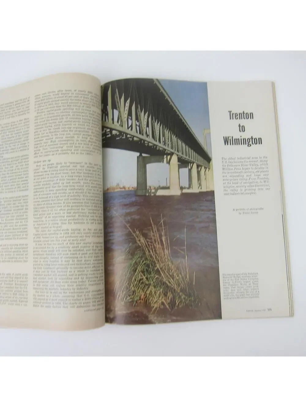Vintage FORTUNE Magazine September 1954 Ford, Delaware River, General Foods